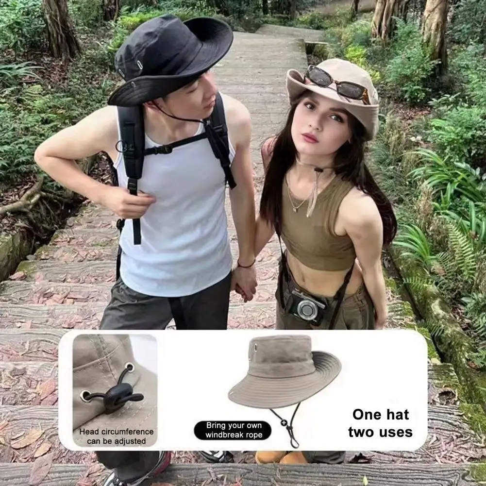 

Men's AND WOMEN'S Waterproof Camping Hats Outdoor Ande Hats Suffolk Fishing Hats UV Protection Hiking and Canada Summer