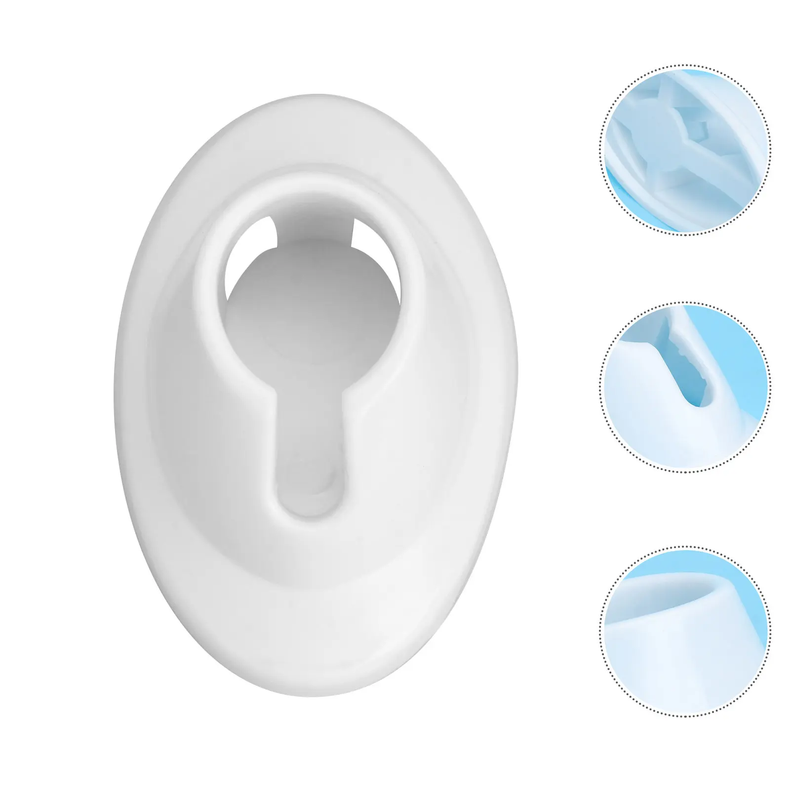 

Набор из 6 силиконовых подставок для флаконов с лаком для ногтей, органайзер против проливания для профессионального использования в салонах и личного использования