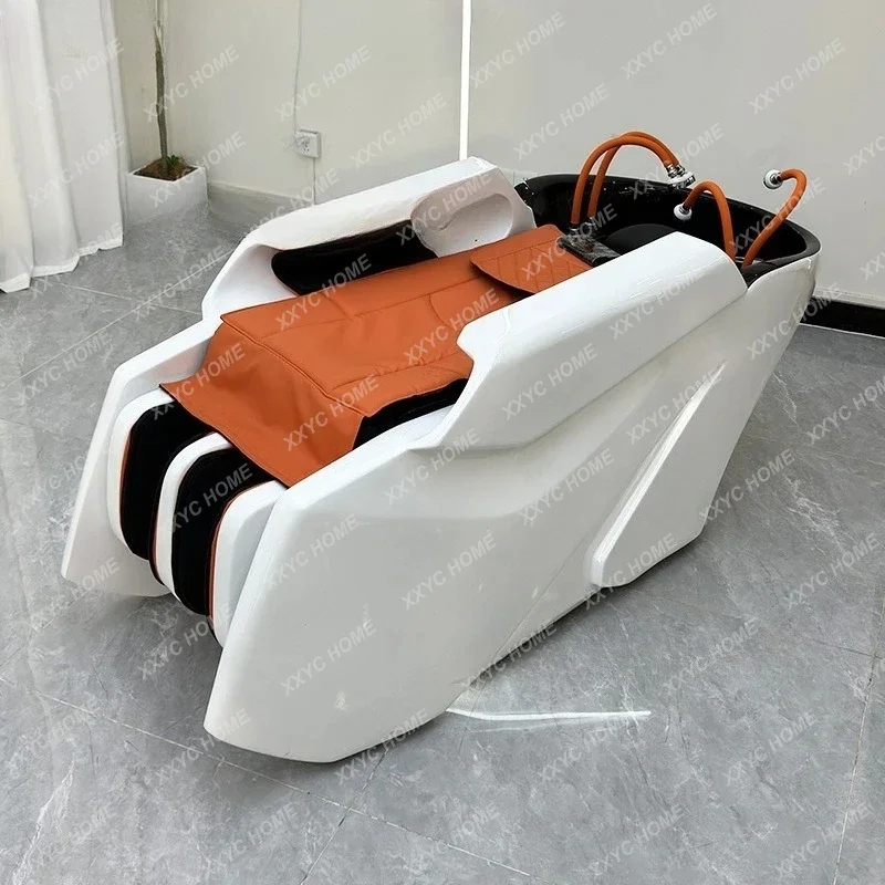 Intelligent massage shampoo bed barber shop special constant temperature water circulation hair salon multi-functional head