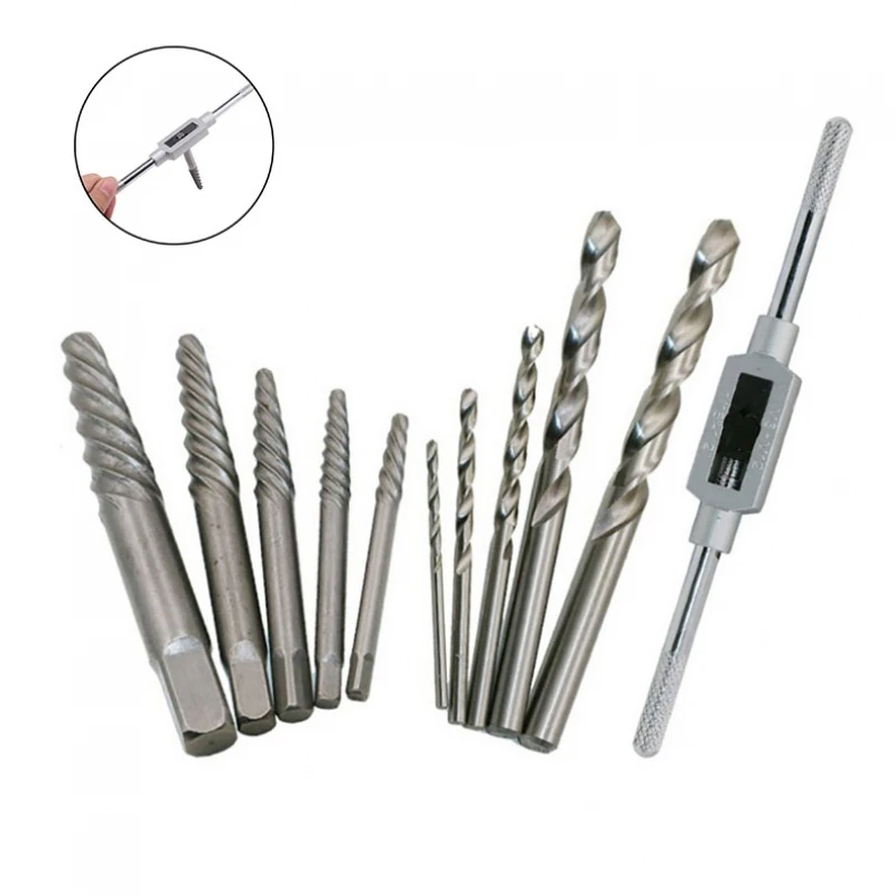 

11pcs 3mm - 10mm High Speed Steel Broken Head Screw Extractor