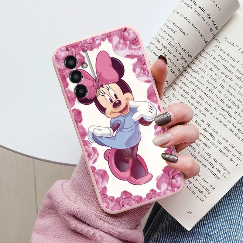 Daisy Minnie Love Friend Cover For Samsung Galaxy M13 4G Phone Case Silicone Soft Cartoon Cute Fundas For Samsung M 13 Protector