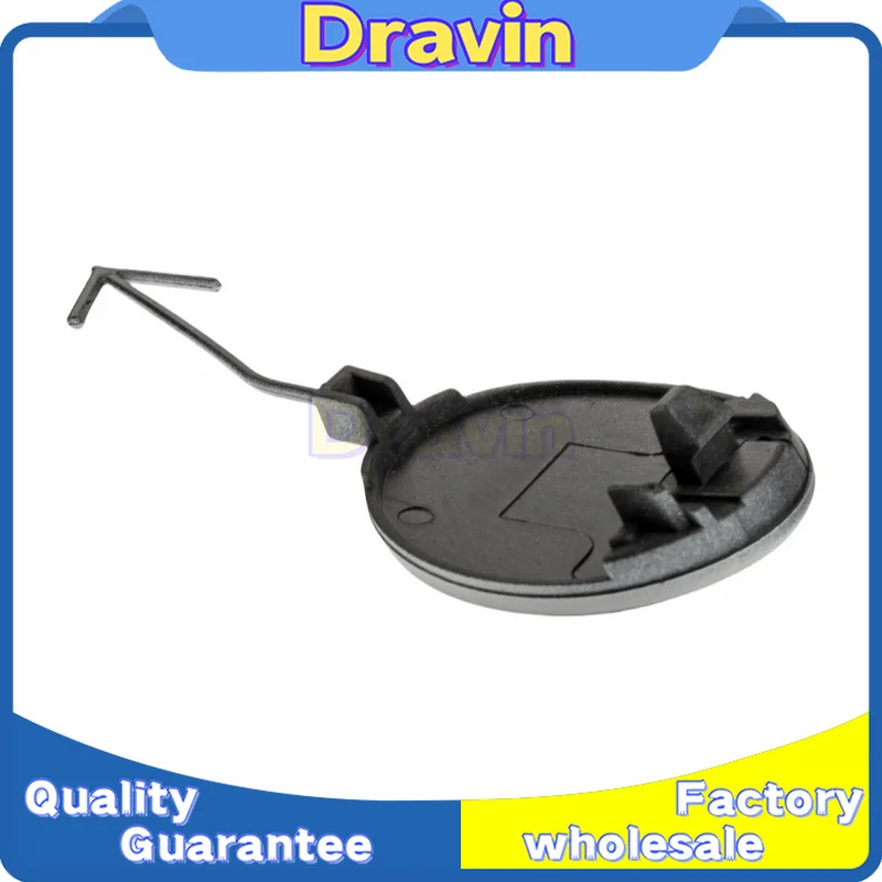 

5F0807241 5K0 807 241C New Grey/Black Front Bumper Tow Towing Eye Hook Cap Cover for Seat Leon 2017 - 2020