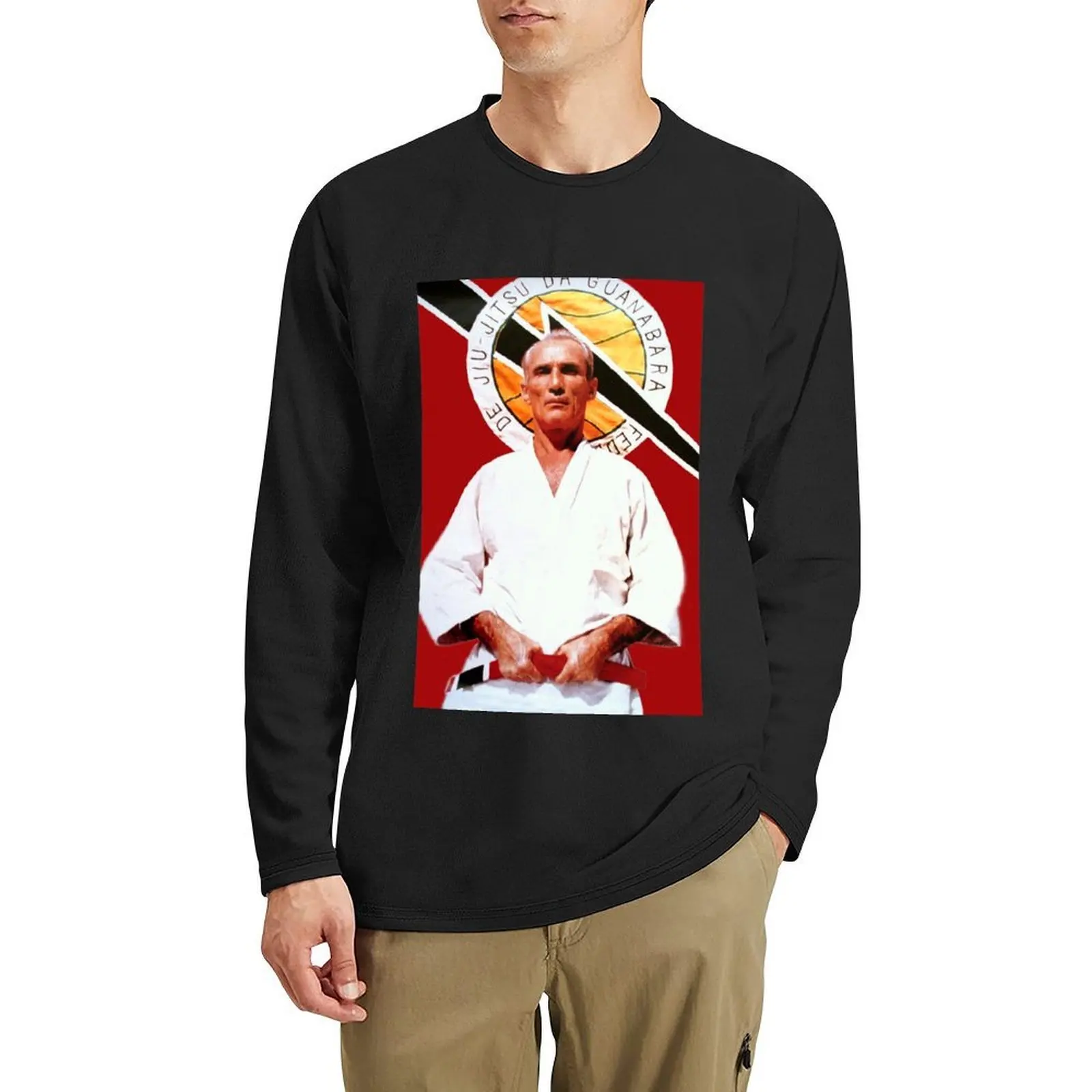

Helio Gracie - Famed Brazilian Jiu-jitsu Grandmaster Long T-Shirt plain t-shirt boys t shirts plus size tops Men's t shirts