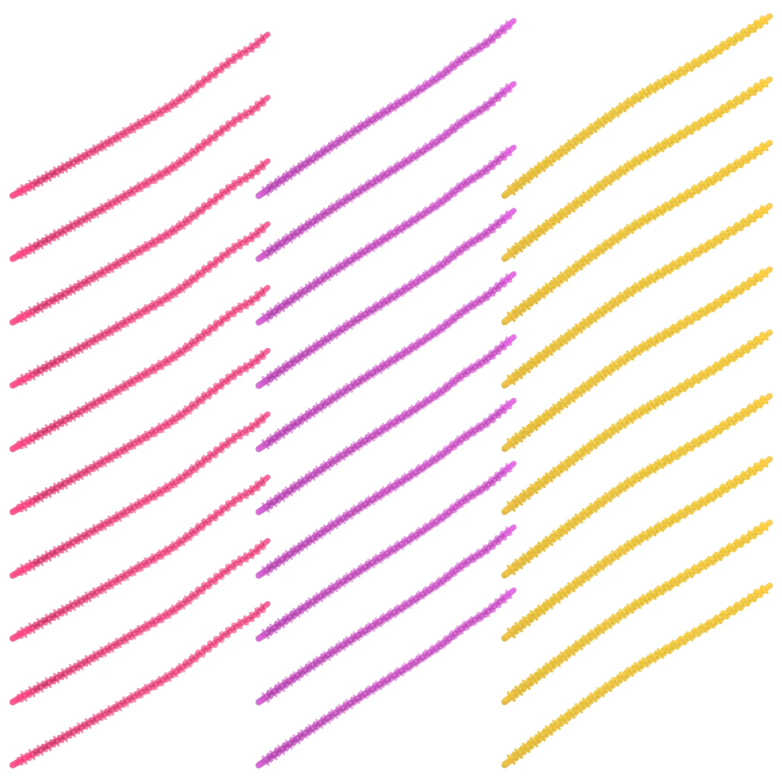 

30Pcs Flexible Silicone Hair Curling Tools for Men Women Creating Stunning Curls and Waves Effortlessly Tight Curls Perm Rods