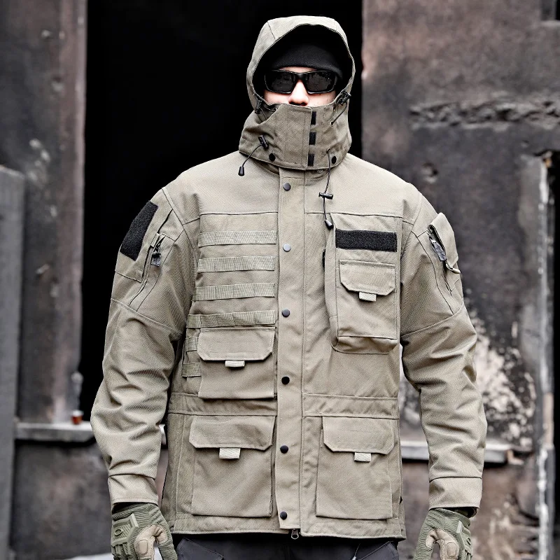 Uniforme militaire des forces spéciales Mark5 pour hommes, vestes de paintball Airsoft, cargo d'extérieur imperméable, vêtements d'hiver