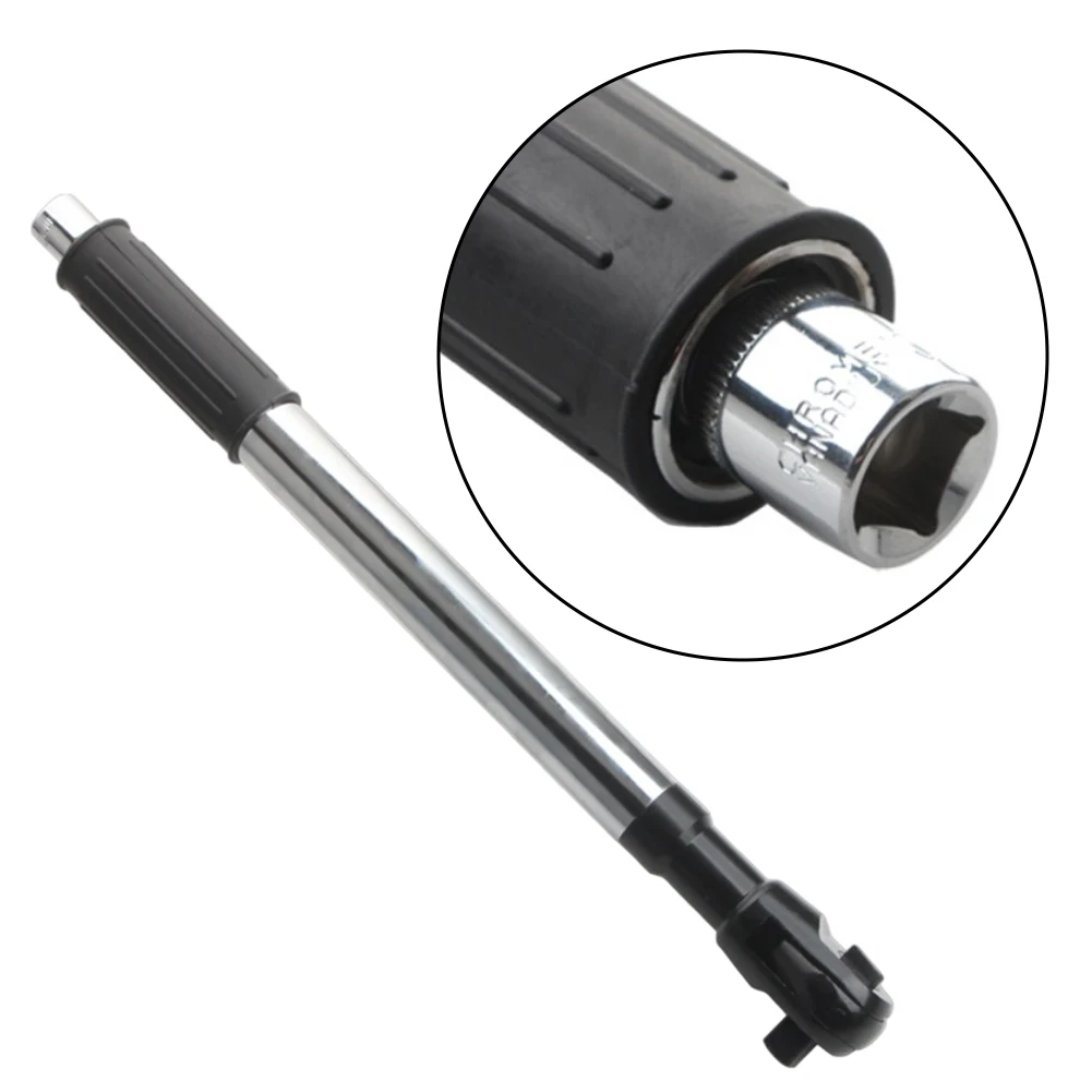 2-in-1 Slim Wrench Extender High Torque For 1/2 Inch Socket Quick Head Change Perfect For Tight Spaces Mechanics