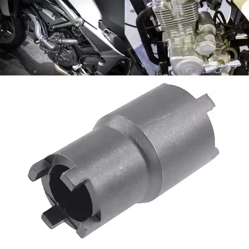

Motorcycle Nut Removal Tool Black Double-Headed Clutch Lock Nut Wrench Moto Repair Tools For KTM Yamaha HONDA Suzuki Kawasaki