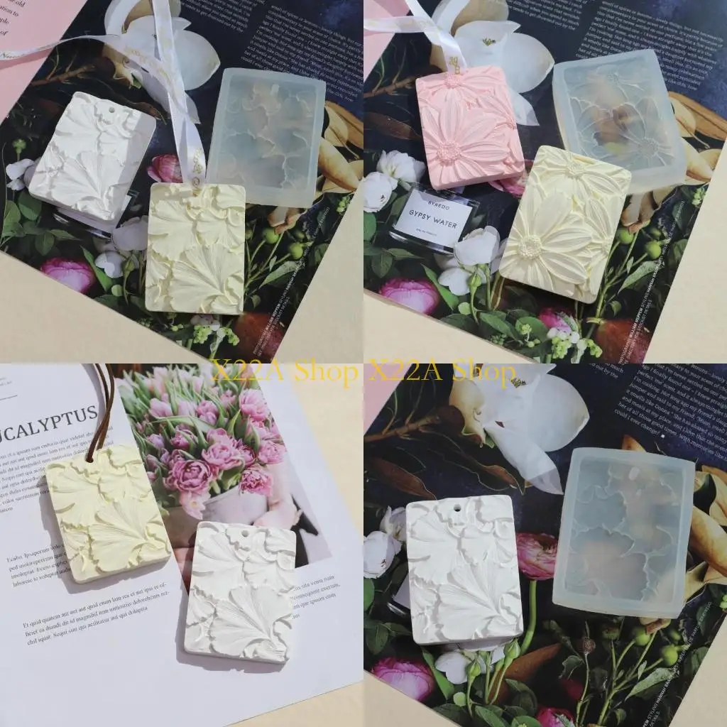 

Unique Flower Aromatherapys Gypsum Mold Aromas Fragrances Wax Aromatherapys