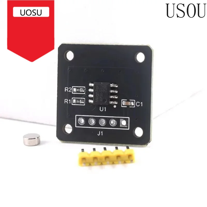 MT6701 Magnetic Encoder Magnetic Induction Angle Measurement Sensor Module 14bit High Precision Instead Of AS5600
