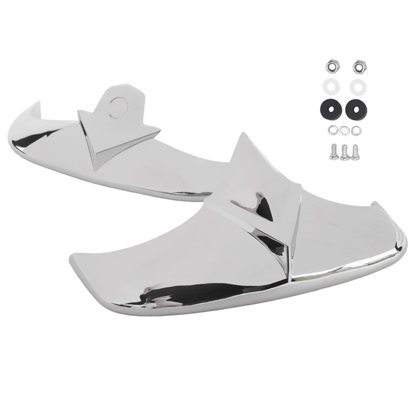 For FLSTS Heritage Springer Chrome Fender Tip Trim Kit- Front Rear Accessories