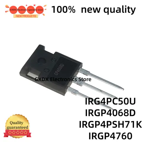 5-10PCS  100% new quality IRG4PC50U G4PC50U IRGP4068D GP4068D  TO247 IRG4PSH71K G4PSH71K  IRGP4760 GP4760 TO-247 650V 48A