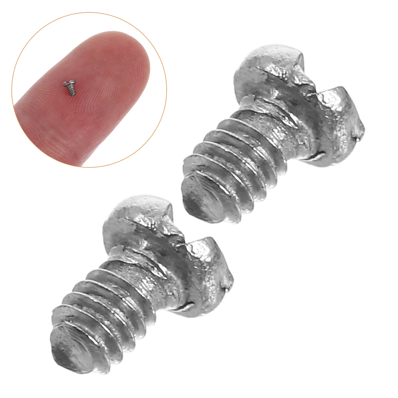 2 قطعة المسمار الكلارينيت أداة الرياح إصلاح الفولاذ المقاوم للصدأ تثبيت مسامير استبدال لآلة الساكسفون الكلارينيت الموسيقية