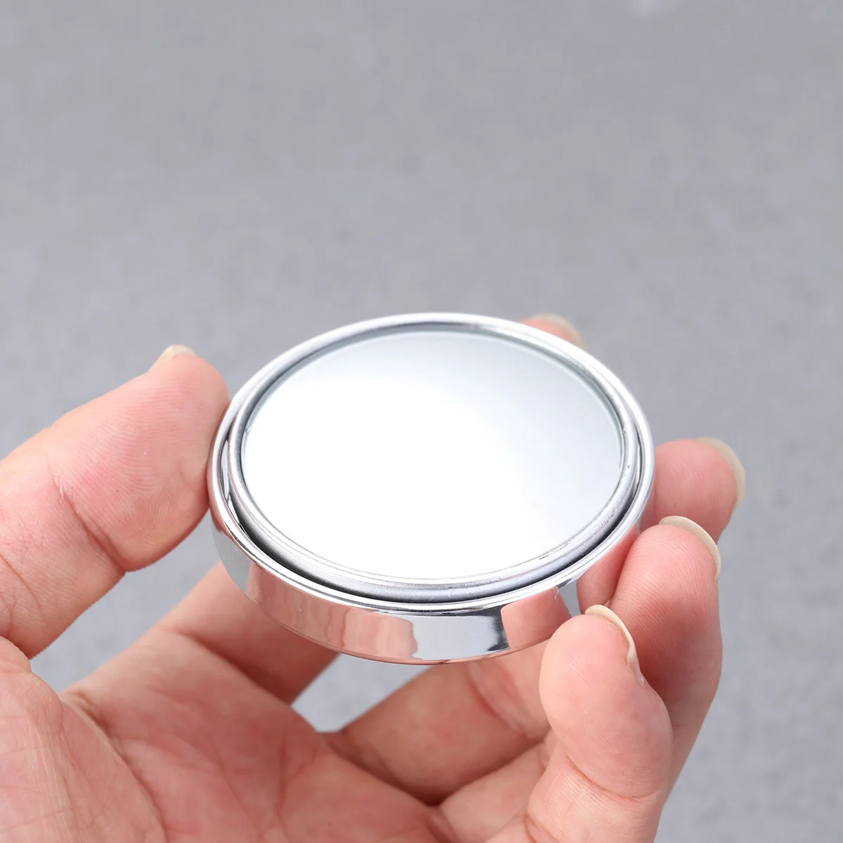 

Auto 360 Wide Angle Round Convex Mirror Car Vehicle Side Blindspot Mirror Small Round Wide RearView Mirror (Silver)