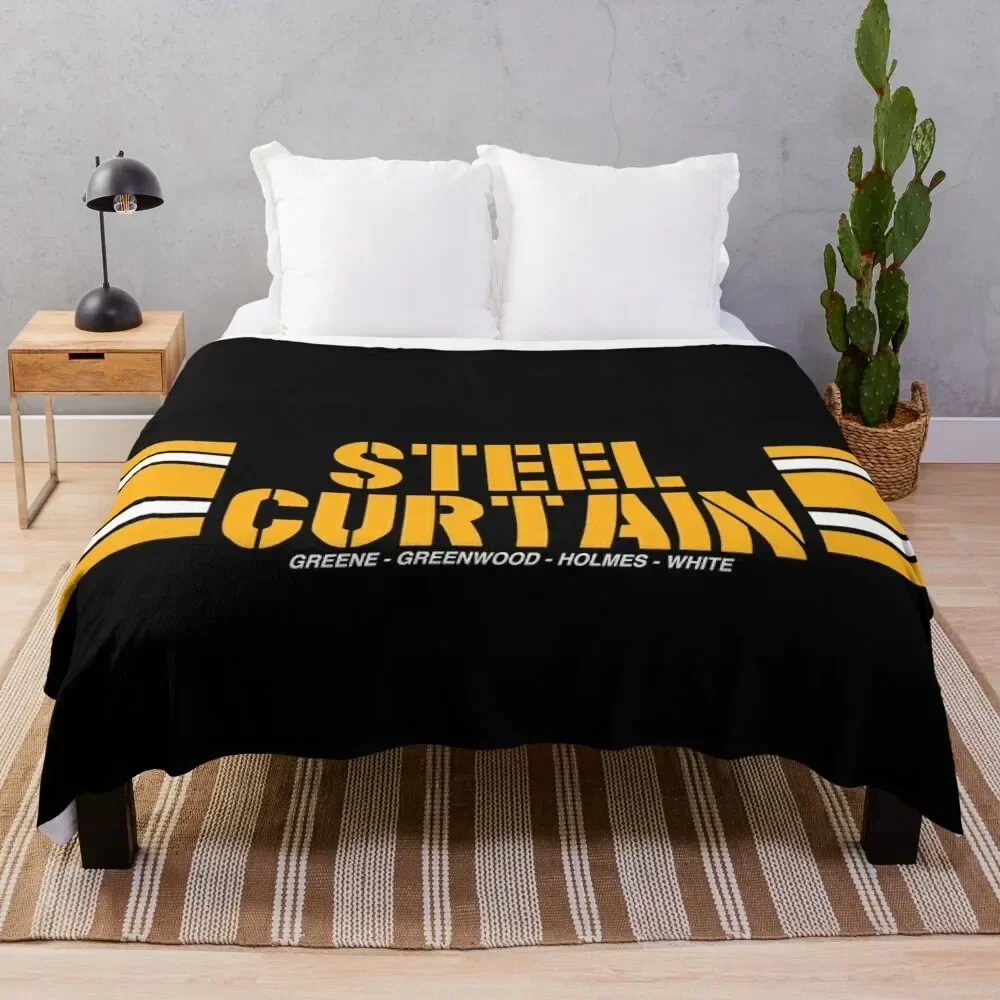 

STEEL CURTAIN Throw Blanket blankets ands Personalized Gift Cute Blankets