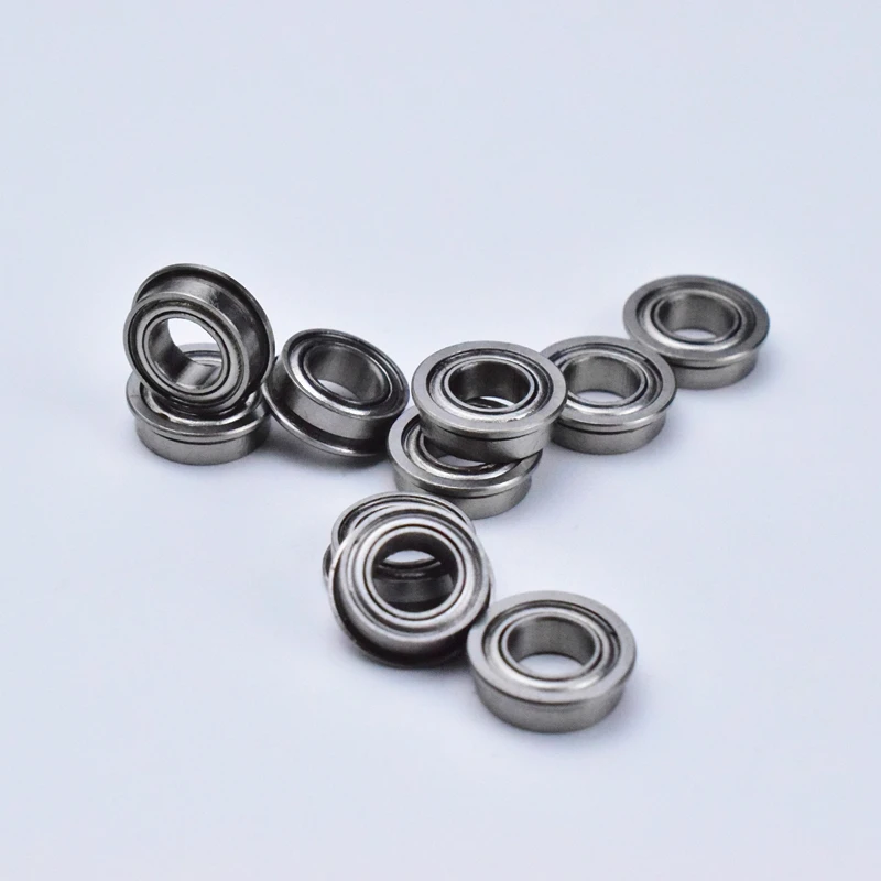 MF95ZZ 10pcs 5*9(10.2)*3(mm)   Flange Bearing  chrome steel Metal Sealed High speed Mechanical equipment parts