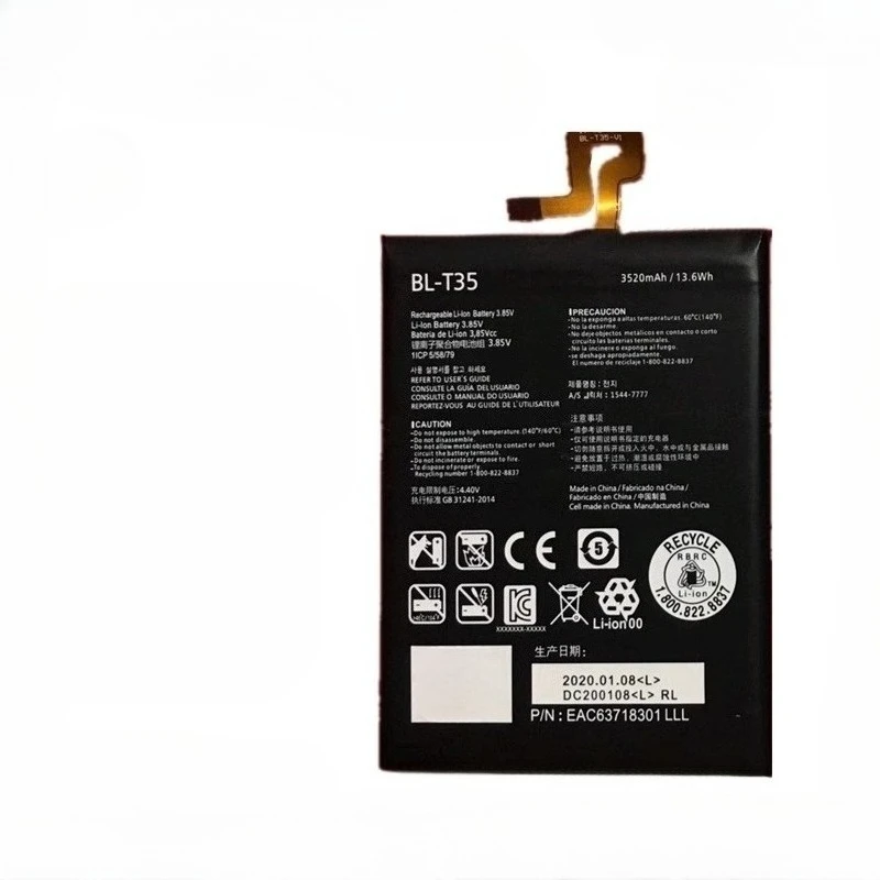 New BL-T35 3.85V 3520mAh High Quality Battery for LG Google Pixel 2XL BL-T35 Battery Pixel 2 G011A-B for HTC BG2W  Pixel 2B