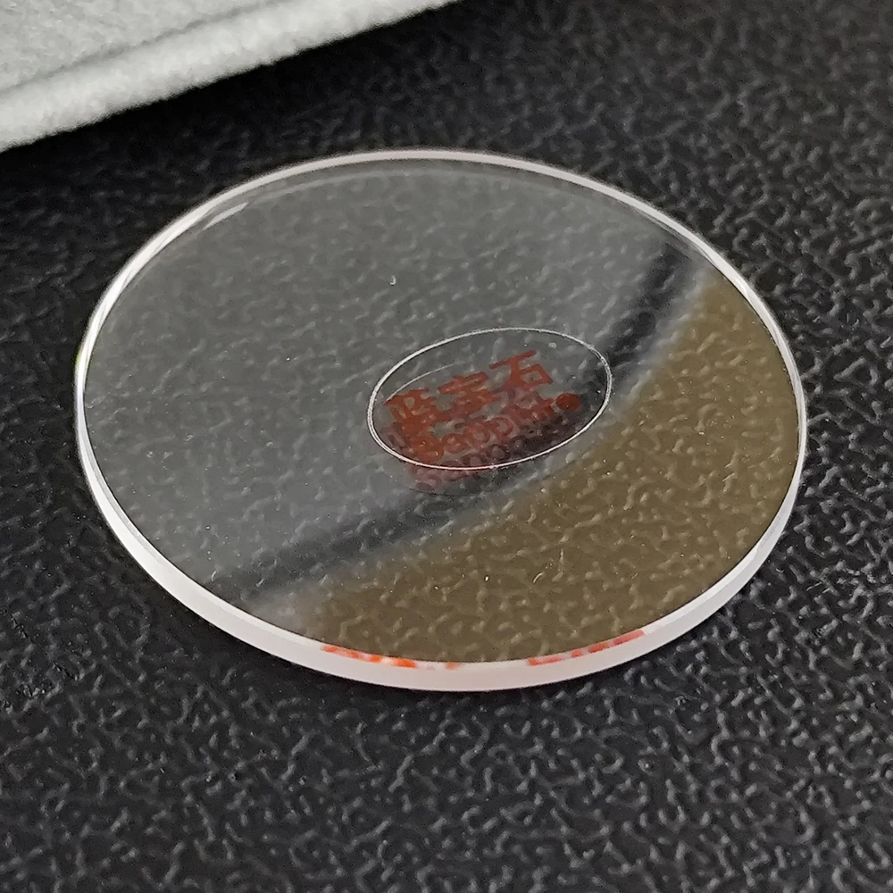 Uhrenteil Saphirglas Dicke 1,0-3,0 mm Durchmesser 24-41 mm Flaches Rundes Transparentes Kristall-Mineralglas Passend für Uhrengehäuse – Detail 5
