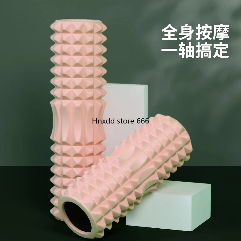 Yoga studio with multi-color waist and abdomen shaping column mace core training design foam shaft massage shaft