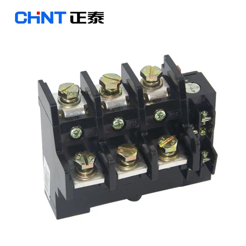 CHNT Thermal Relay Overload Protection Motor 220v three-phase Current Adjustable Overcurrent Thermal Overload jr36-160 160A