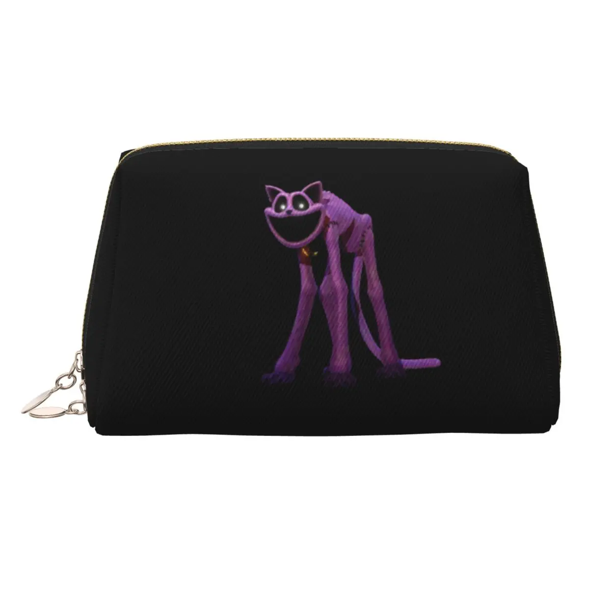 CATNAP Monster Women Cosmetic Bags Travel Makeup Organizer Pouch Toiletry Storage Dopp Kit Box