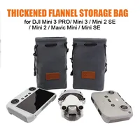 Thick Plush Storage Bag for DJI Mini 3 PRO/Mini 3 / Mini 2 SE/Mavic Mini /2/SE Drone / Remote Controller Scratch-proof Protector