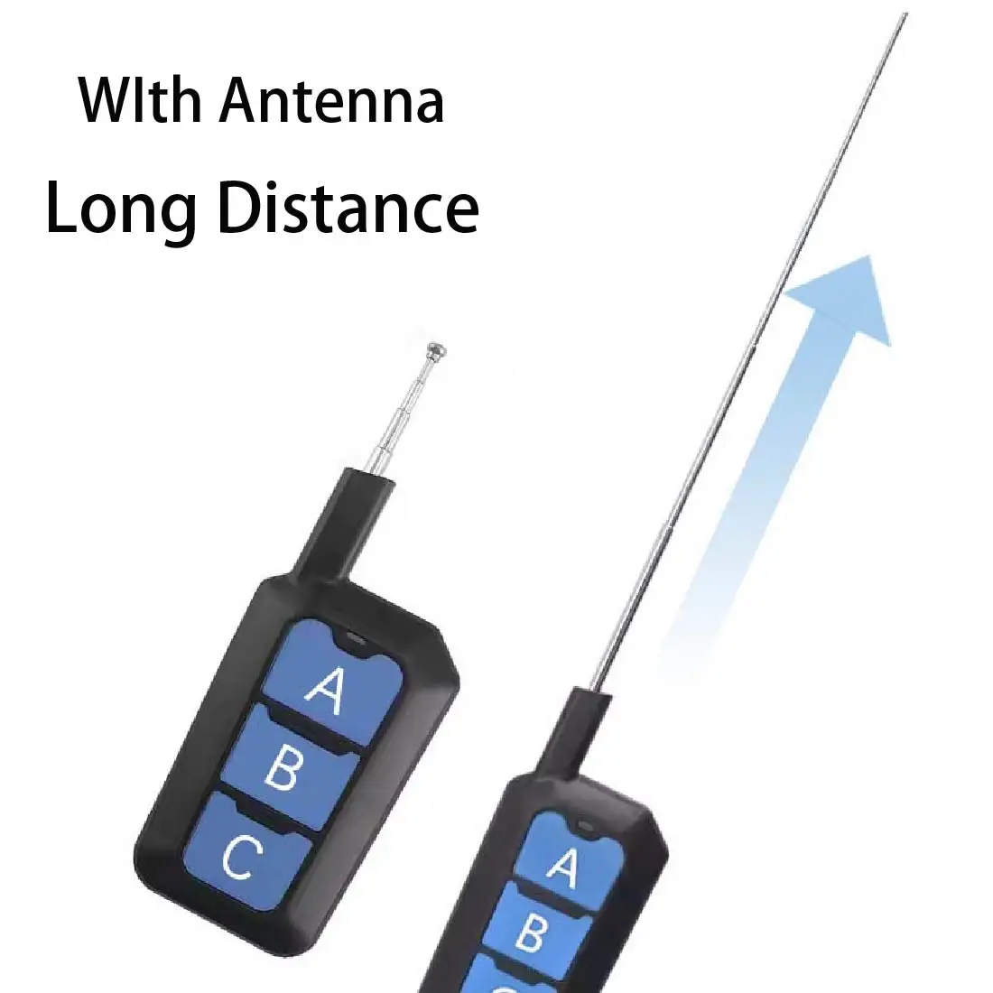 Cloning Remote Control For Car Key Learning Fixed Code Face to Face Wireless Control Transmitter Portable Duplicator 433mhz