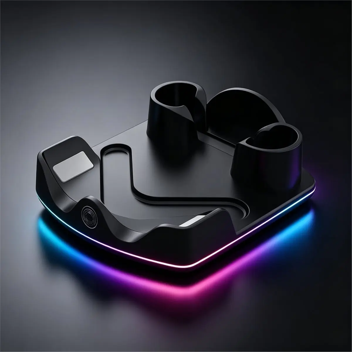 【~ New N07R】Charging Dock for 2/3/3S VR with RGB Light Charging Stand Headset Display Stand and Controller Mount