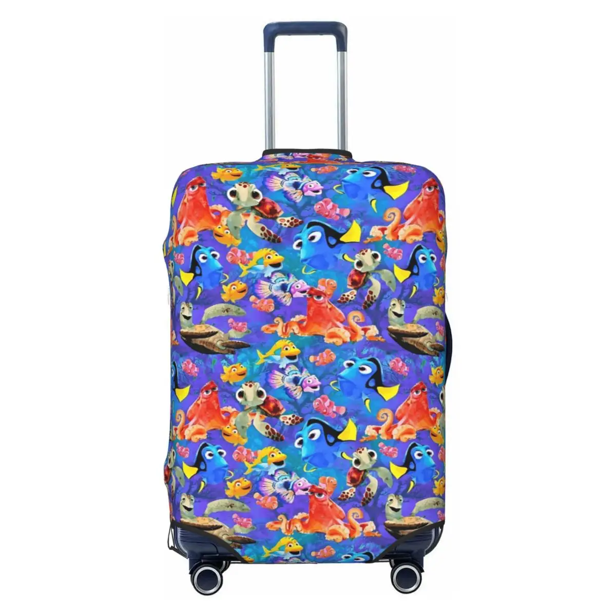 

Custom Custom Comics Finding Nemo Hot Luggage Cover Protector Washable Movie Travel Suitcase Covers