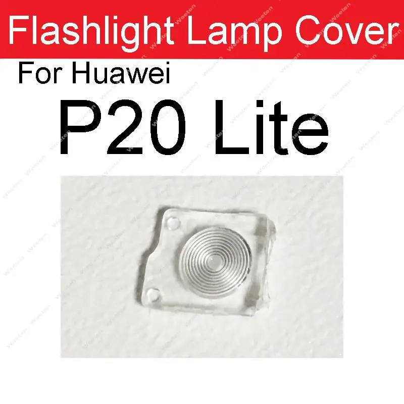 Rear Flash Light Lamp Cover For Huawei P10 P20 P30 P40 Lite E P20 P30 P40 Pro Plus 5G Back Camera Flashlight Lamp Shell Holder