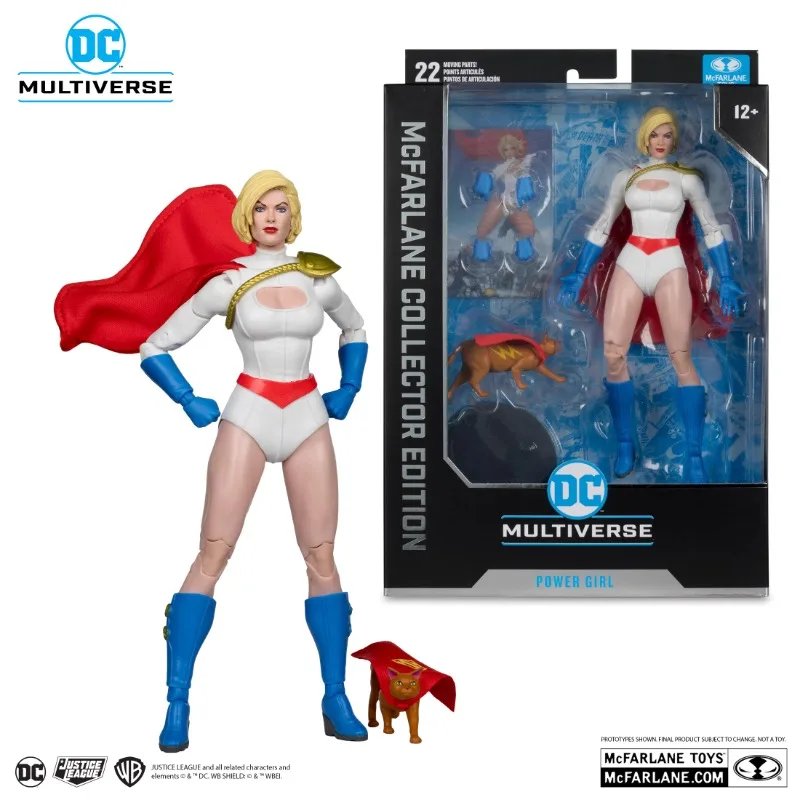 

McFarlane DC Original Anime Figure MULTIVERSE Power Girl Action Figure Toys for Kids Gift Collectible Model Ornaments