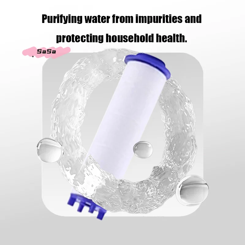 5/10Pcs Universal Shower Filter Standard Shower Heads Water Purification Cartridge Increases Water Pressure Removes Impurities