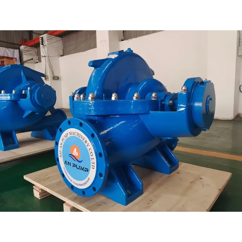 custom for Engine Motor Large Flow Pure Water Liquid Horizontal Centrifugal Single Stage Split Case Double