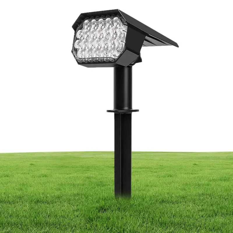 Ground Solar Lights Automatic LED Solar Powered Motion Sensor Ground Lights Waterproof Rustproof Detachable Night Lighting