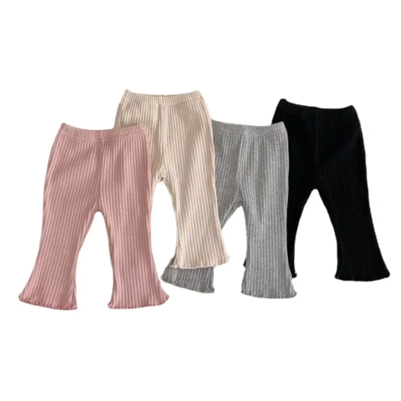 

Baby Trousers Summer Slim Pants Newborn Boy Stretch Trousers Toddler Boys Girl Clothes Solid Color Infant Clothing for Kids