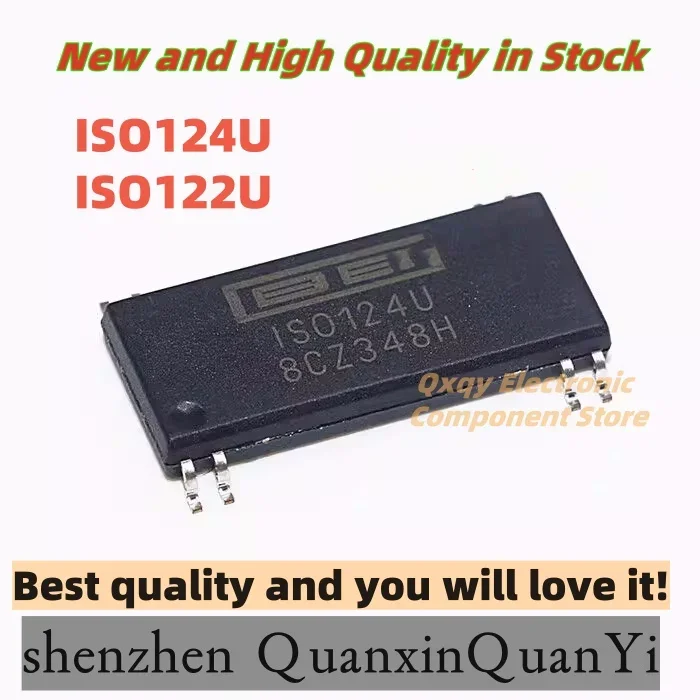 5PCS NEW ISO124U ISO122U SOP8 SOIC-8 high-precision isolation amplifier chip