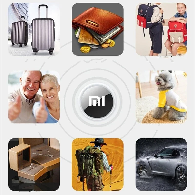 Xiaomi Smart Tragbarer Finder Mini GPS Tracker Gerät Airtag Anti-Verlust für Kinder Ältere Haustiere Bluetooth Locator Geräte Locator