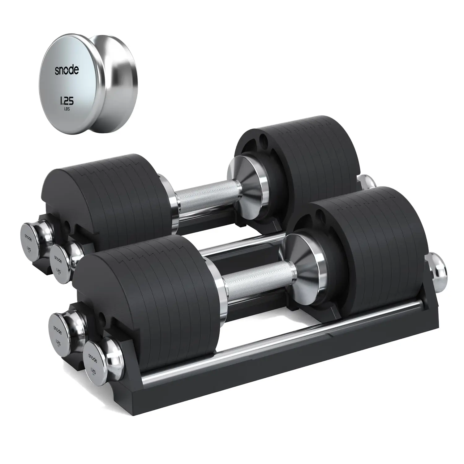 AD80 Drop-proof Cast Iron Adjustable Dumbbells 80LBs, Customized