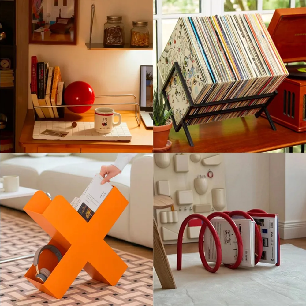 creative-metal-book-stand-multi-style-book-storage-rack-modern-minimalist-magazine-storage-rack-study-decoration-book-holder