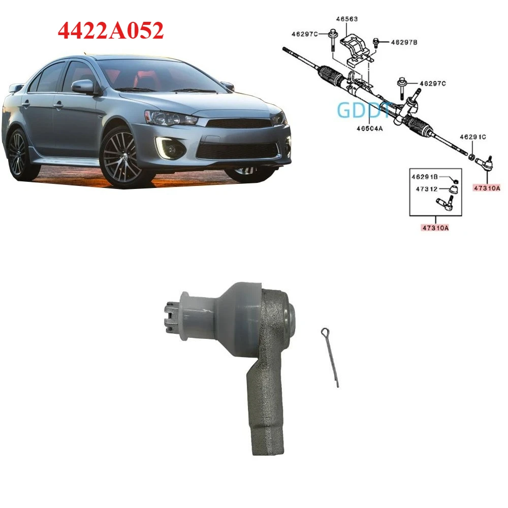 

1 Piece 4422A052 Tie Rod End Assy Fit for Outlander GF GG Lancer CY Asx GA Rod Car Accessories