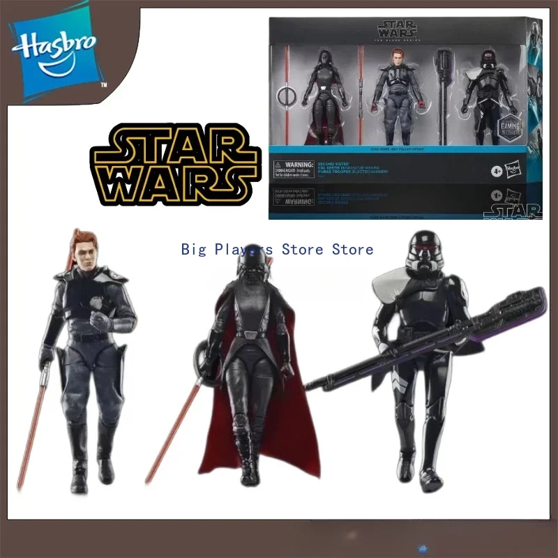

In Stock Hasbro Star Wars Jedi The Black Series Fallen Order Second Sister Cal Kestis Purge Trooper Action Figure Model Toy Gift