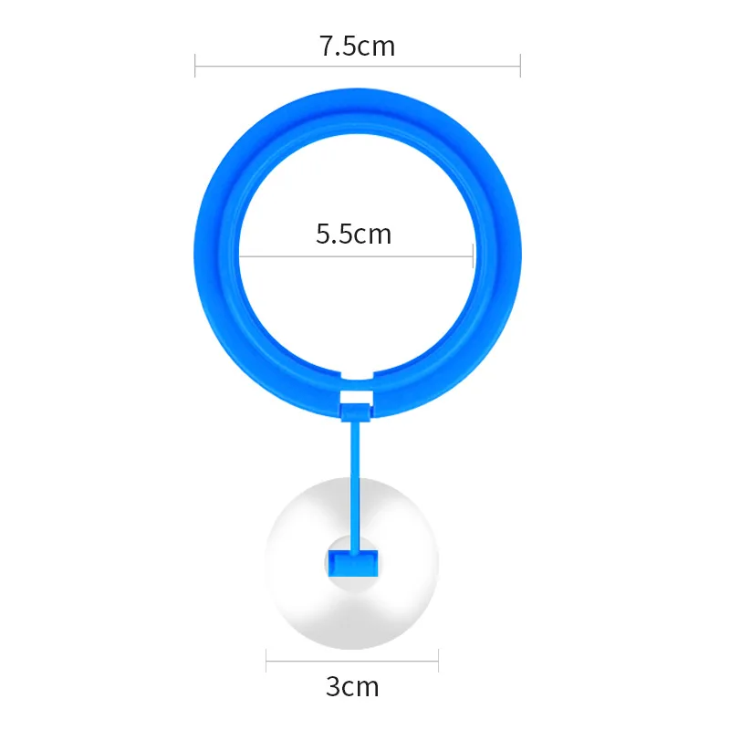 Floating Fish Food Feeder Ring - Square Circle Aquarium Station with Suction Cup, Easy Food Dispenser, Space-Saving Design image 6