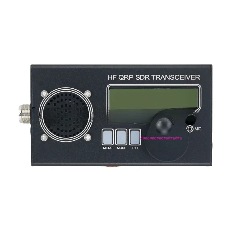 New 8-Band 5W USDR/USDX HF QRP SDR Transceiver SSB/CW Transceiver Ham Radio With Black Shell