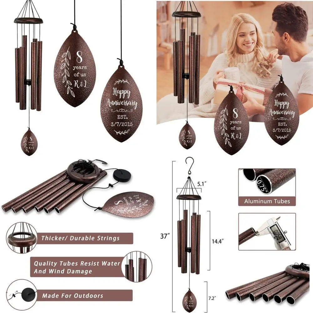 carillons-eoliens-personnalises-de-36-po-pour-couples-cadeaux-d'anniversaire-et-de-saint-valentin-pour-elle