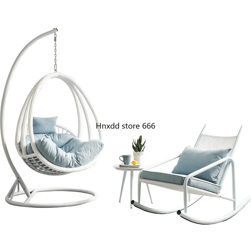 Swing indoor lazy hammock rocking chair bedroom girl hammock rattan chair