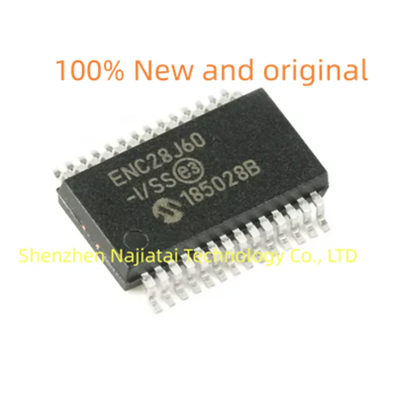 10PCS/LOT 100% New Original ENC28J60-I/SO ENC28J60-I ENC28J60 SOP28 IC Chip