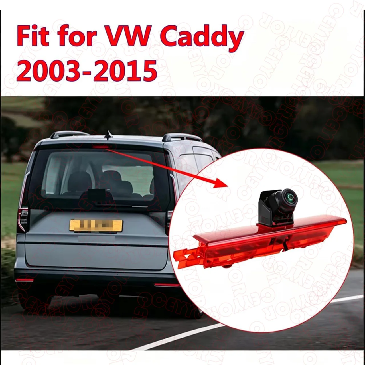 for Reverse parking camera Special brake light reversing camera monitoring kit for Volkswagen VW Caddy Panel Life（2003-2019）