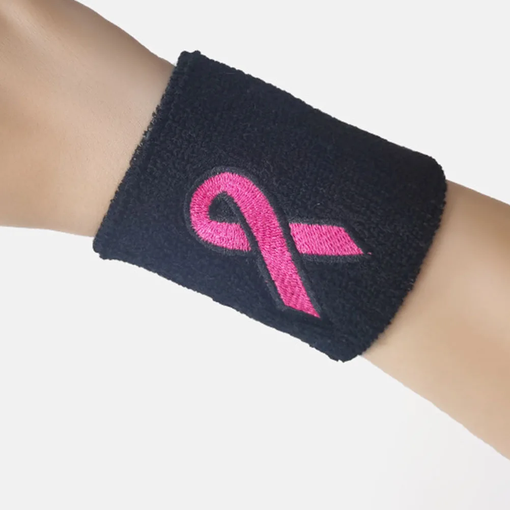 

4 Pcs Sweatband Compression Wrist Sleeves for Women Compressed Protectors Fitness Supports