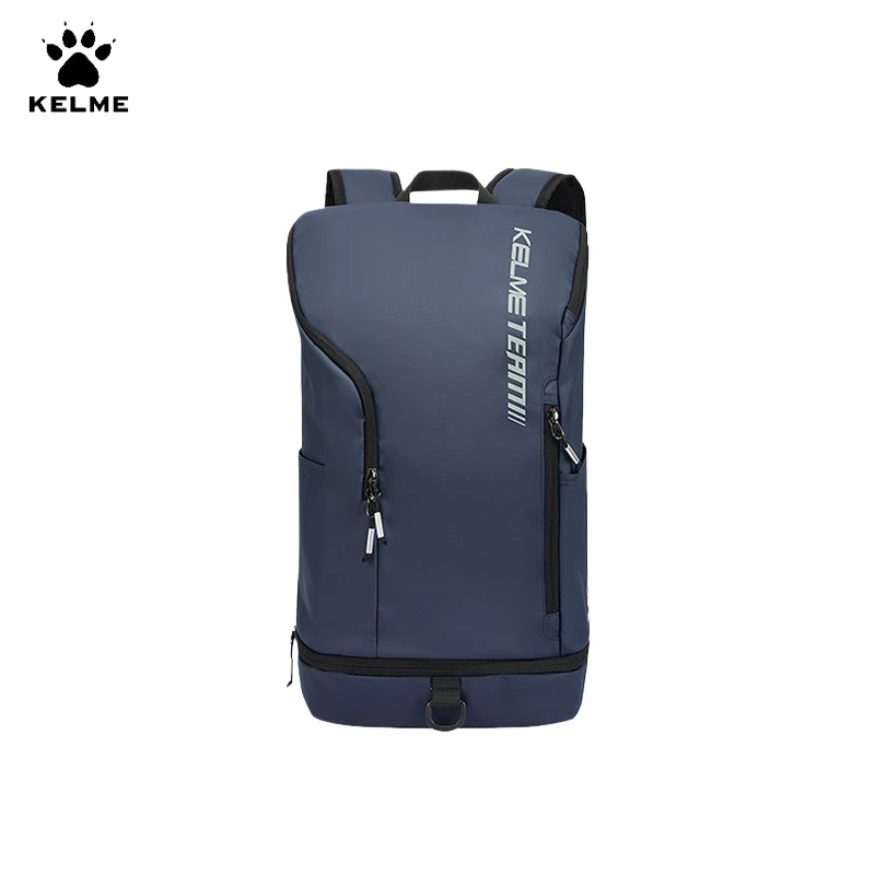 Kelme Men's Backpack Student Backpack Outdoor Training Running Bag Football Sports Large Capacity Travel Backpack