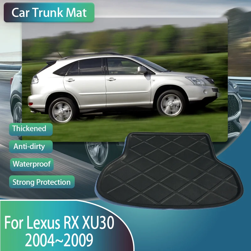 

Car Rear Trunk Mat For Lexus RX XU30 2004 2005 2006 2007 2008 2009 Anti-dirty Tray Carpet Mud Carrgo Storage Pad Car Accessories