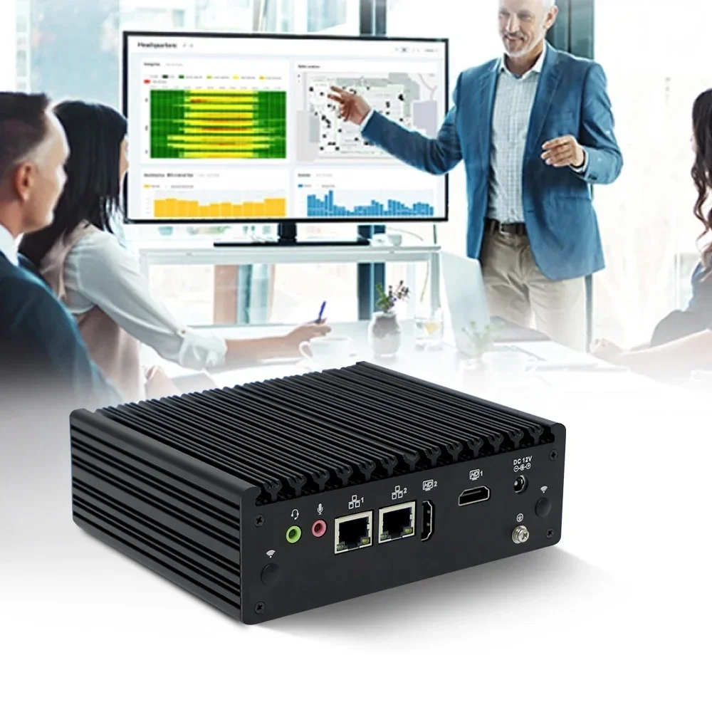 

2023 Cheap Computer Wifi Barebone Fanless N5095 Mini Pcs Nano Box for Monitor